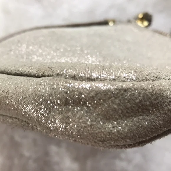 Fossil shimmer metallic Leather small Crossbody - Picture 12 of 13